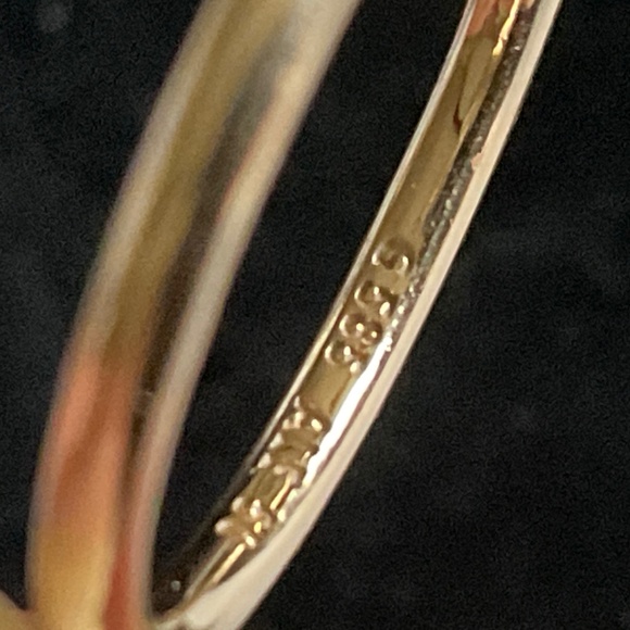 Pandora cherry blossom 14k solid gold ring - Picture 6 of 8